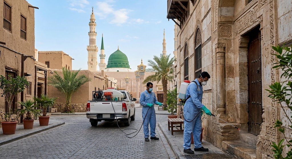 مكافحه حشرات رخيصه بالمدينه المنورة