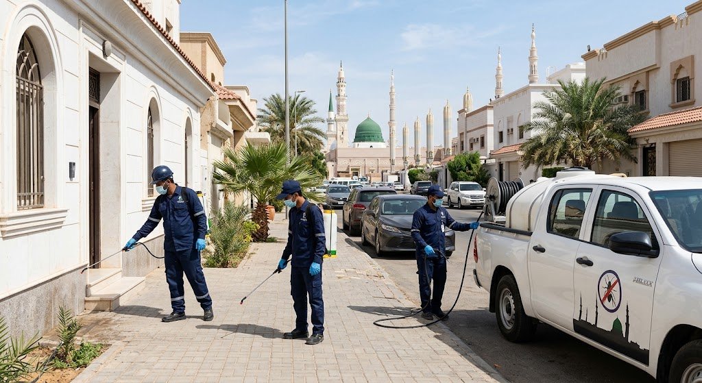 شركة مكافحة الحشرات بالمدينة المنوره