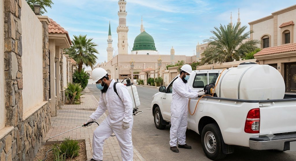 مكافحة حشرات بالمدينة المنورة