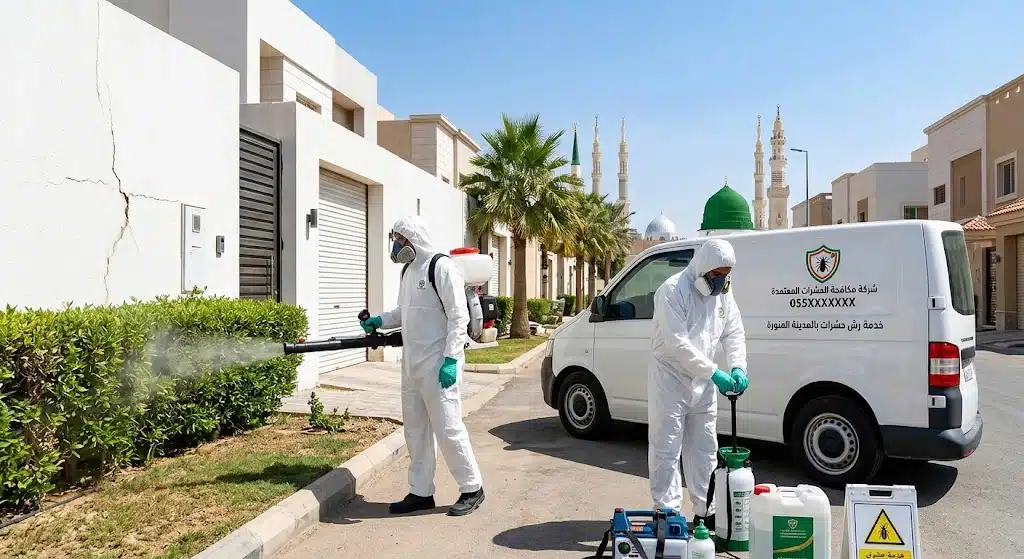 فني كلير أوت يفحص نقاط الإصابة في المطبخ ضمن خريطة التفتيش